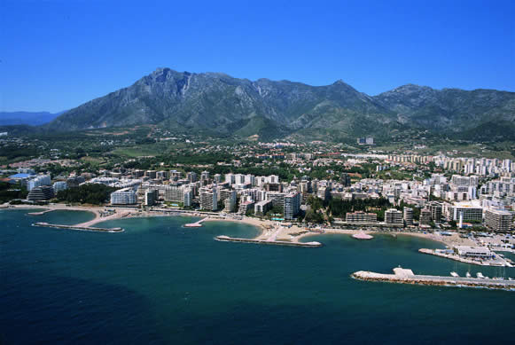 Vista de Marbella